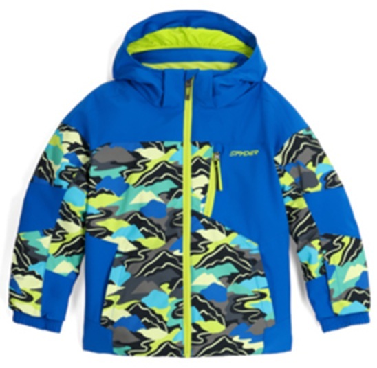 Dětská bunda Spyder Leader Jacket Cobalt Mountain Clouds 38SG073501-CMC 25/26