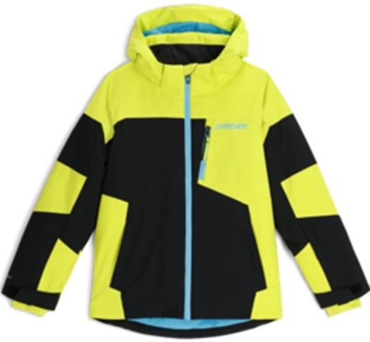 Dětská bunda Spyder Leader Jacket Black 38SG073500-BLK2 25/26