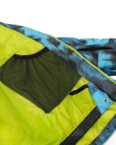 Dětská bunda Spyder Impulse Synthetic Down Jacket Cobalt Black Camo38SG075407-CBC 25/26