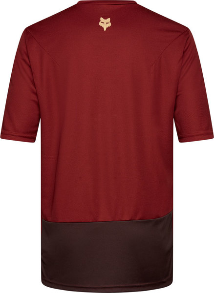 Pánský cyklo dres Fox Ranger Ss Jersey Wordmark Rust 33410-180 25/26