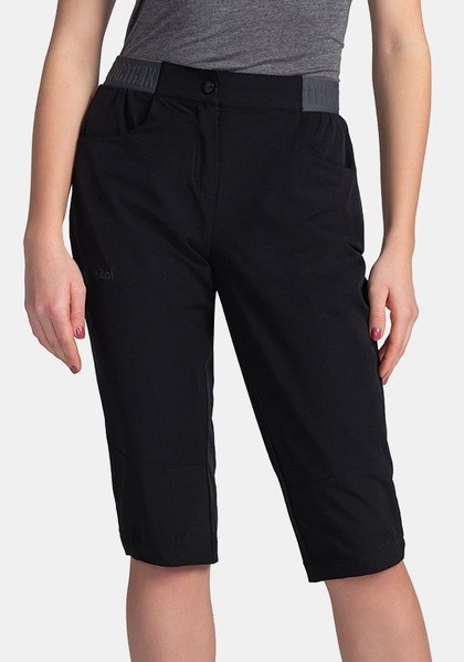 Dámské outdoorové 3/4 kalhoty Kilpi MEEDIN-W černá TL0402KIBLK 25/26