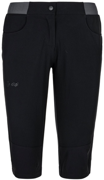 Dámské outdoorové 3/4 kalhoty Kilpi MEEDIN-W černá RL0207KIBLK 25/26