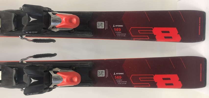 Lyže Atomic Redster S8 Revoshock C + X 12 GW Red (Testovací Lyže 2951)