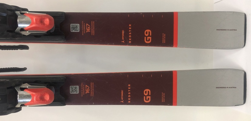 Lyže Atomic Redster G9 Revoshock S RVSK + X 12 GW (Testovací lyže 2955)