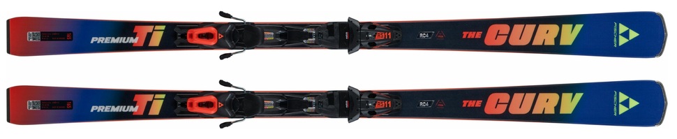 Lyže Fischer RC4 The Curv Premium TI + RS 11 GW PR (testovací lyže 2950)
