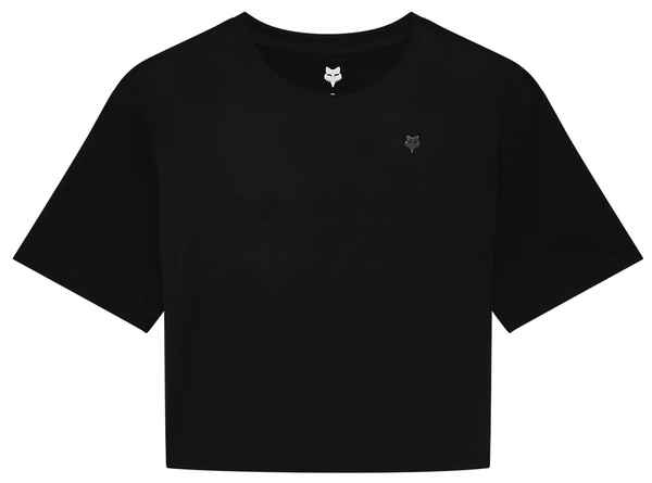 Dámské triko Fox W Forums Ss Tech Tee Crop Black 33594-001 25/26
