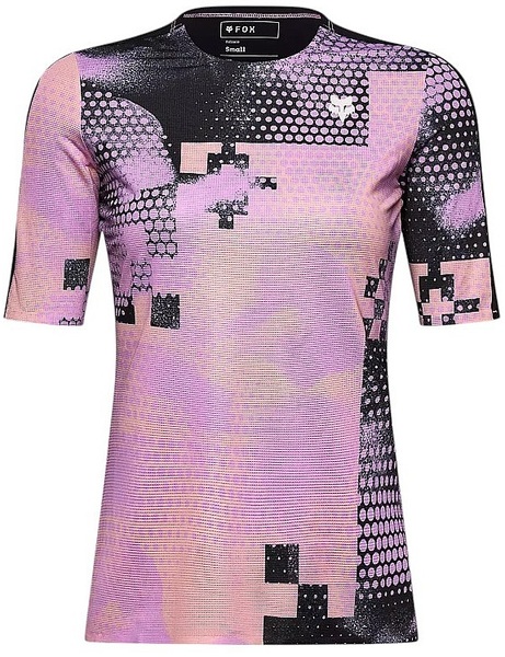 Dámský cyklistický Dres Fox W Flexair Ascent SS Pulse Jersey Dusty Rose 33685-345 25/26