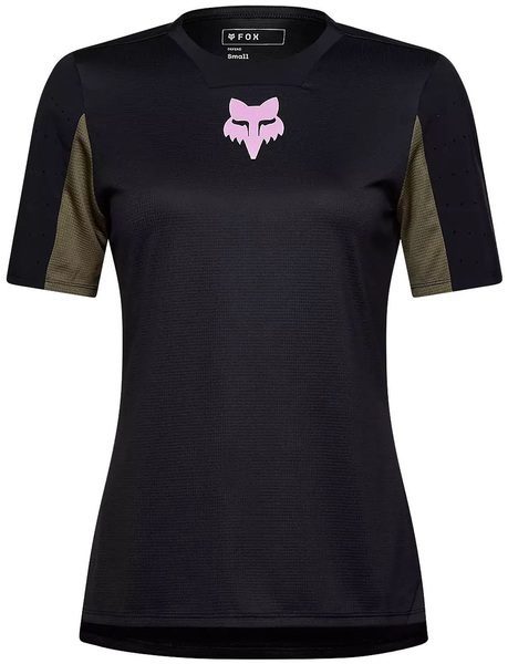 Dámský cyklistický dres FOX W Defend SS Jersey Park Black 33444-001 25/26