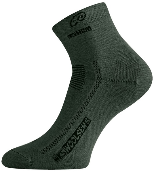 Lasting merino ponožky WKS-620 zelené 25/26