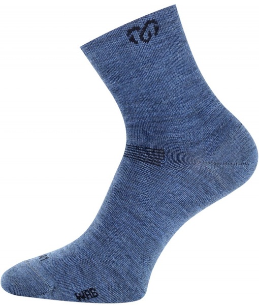 Lasting trekingové tenké ponožky Merino WAB-522 modrá 25/26