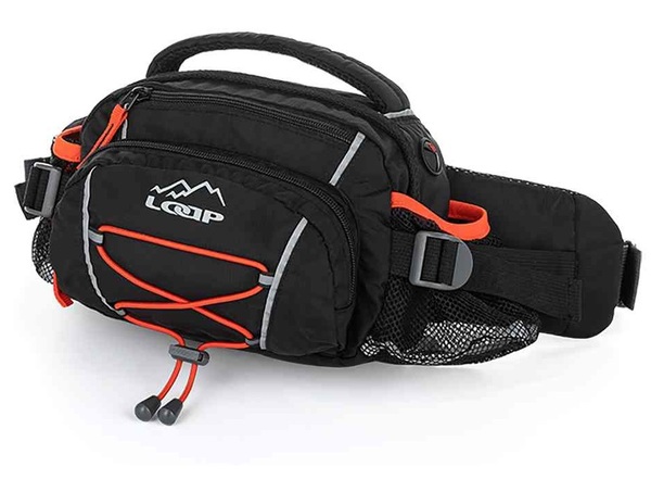 Turistická ledvinka Loap Yonora BA17167-V05G Black/Red 25/26