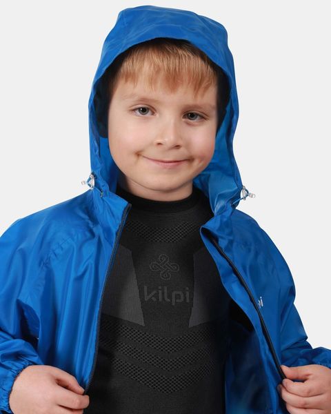 Dětská outdoorová nepromokavá bunda Kilpi JALUU-J Modrá WJ0180KIBLU 25/26
