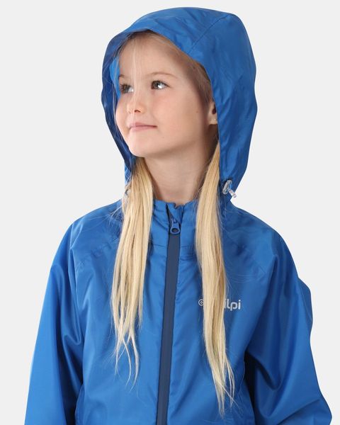 Dětská outdoorová nepromokavá bunda Kilpi JALUU-J Modrá WJ0180KIBLU 25/26