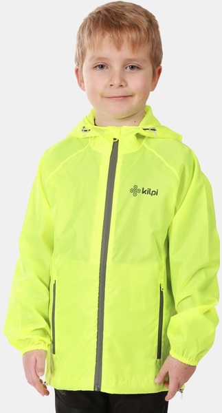 Dětská outdoorová nepromokavá bunda Kilpi JALUU-J Žlutá WJ0180KIYEL 25/26