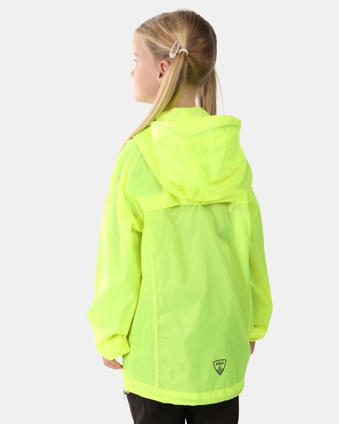 Dětská outdoorová nepromokavá bunda Kilpi JALUU-J Žlutá WJ0180KIYEL 25/26