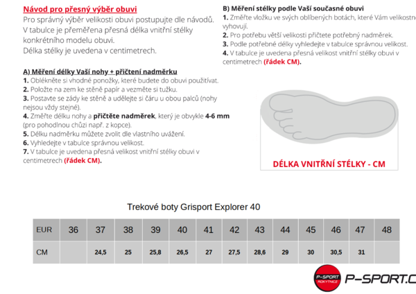 Trekové boty Grisport Explorer 40 25/26