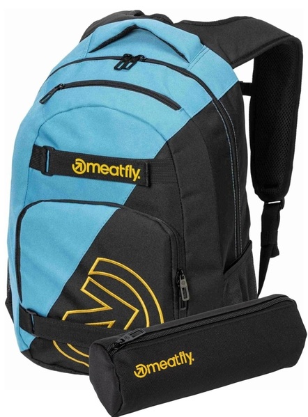 Batoh Meatfly Exile Sky Blue/Yellow 24 L + penál zdarma 25/26