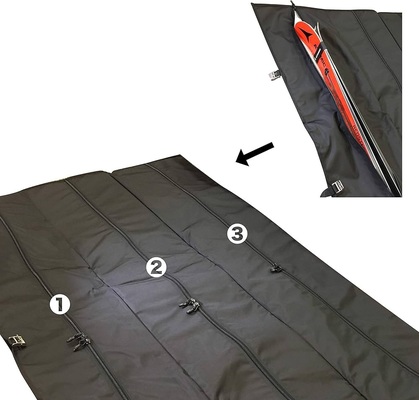 Vak na lyže Atomic Redster Ski Bag 3 Pairs 185 cm Black AL5034720 25/26