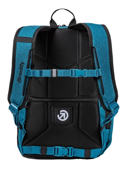 Batoh Meatfly Basejumper Petrol Heather/Black 22 L + PENÁL ZDARMA 25/26