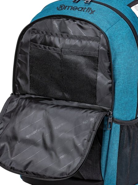 Batoh Meatfly Basejumper Petrol Heather/Black 22 L + PENÁL ZDARMA 25/26