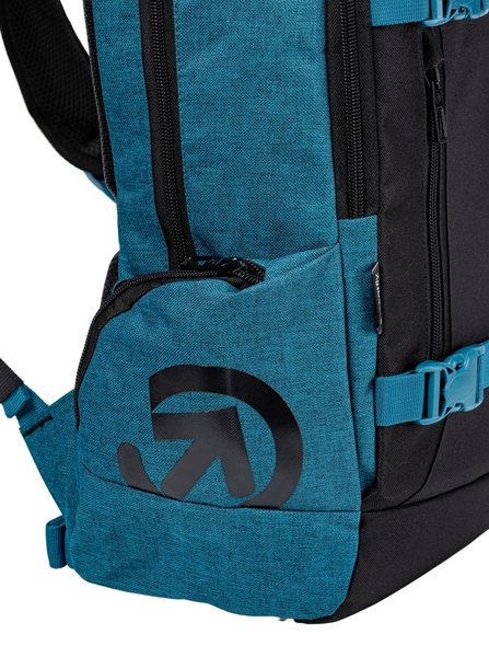 Batoh Meatfly Basejumper Petrol Heather/Black 22 L + PENÁL ZDARMA 25/26