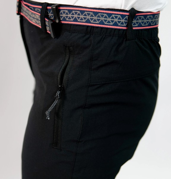 Dámské outdoorové kalhoty Trimm Timera 2 v 1 Grafit Black 25/26