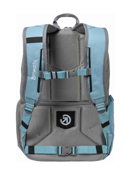 Batoh Meatfly Basejumper Grey Heather/Aqua 22 L + penál zdarma 25/26
