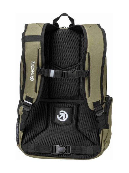 Batoh Meatfly Basejumper Olivine 22 L + penál zdarma 25/26