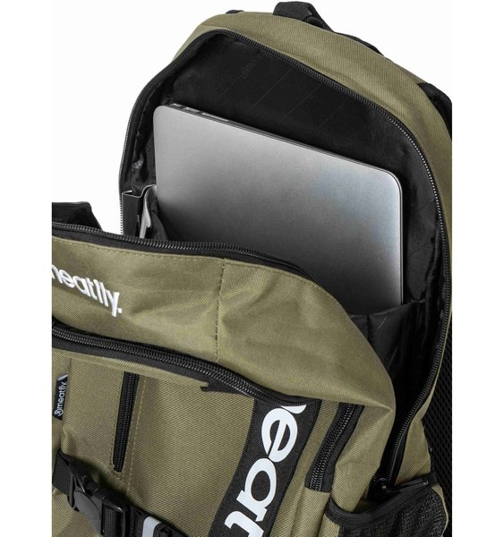 Batoh Meatfly Basejumper Olivine 22 L + penál zdarma 25/26