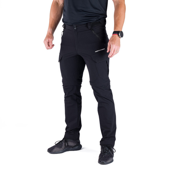 Pánské outdoorové kalhoty 2 v 1 Northfinder Caruso NO-3994OR-269 Black 25/26