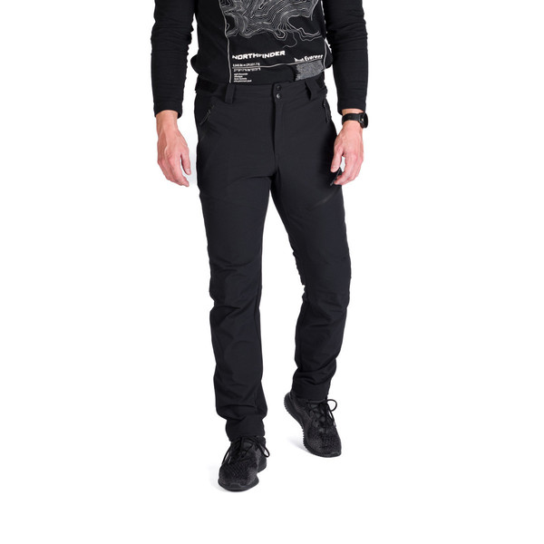 Pánské outdoorové kalhoty Northfinder Aurelio NO-3960OR-269 Black 25/26