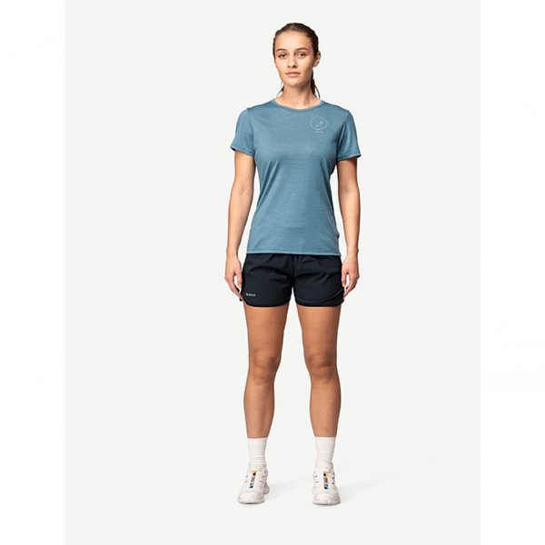 Dámské merino triko Devold Active Spring Tee WMN Skyblue GO 293 290 D 247A 25/26