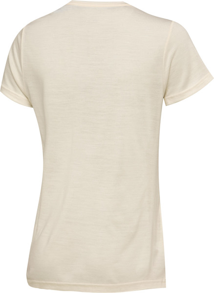 Dámské merino triko Devold Classic Flowers Tee WMN White GO 180 290 F 001A 25/26