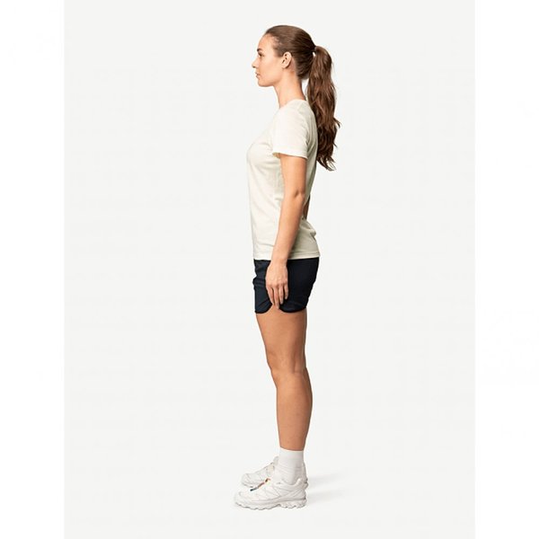 Dámské merino triko Devold Classic Flowers Tee WMN White GO 180 290 F 001A 25/26