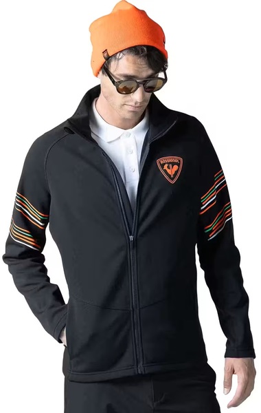 Pánská mikina Rossignol Classique Clim Hero Black RLMML18-200 25/26