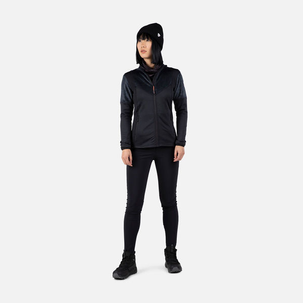 Dámská mikina Rossignol Diretta Full Zip Fleece Black RLNWL02-200 25/26