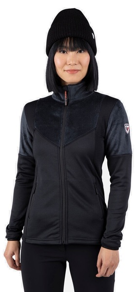 Dámská mikina Rossignol Diretta Full Zip Fleece Black RLNWL02-200 25/26
