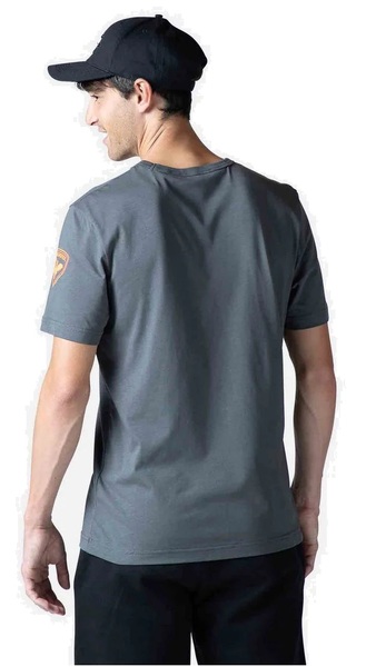 Pánské triko Rossignol Hero Tee Onyx Grey RLMMY02-23N 25/26