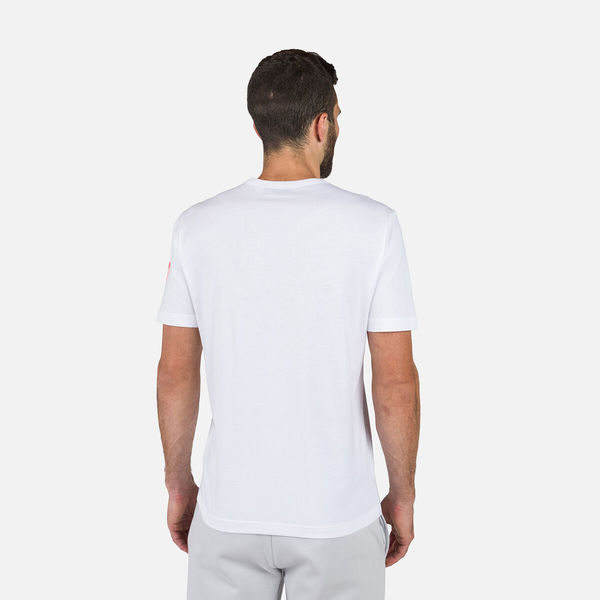 Pánské triko Rossignol New Hero Graphic Tee White RLNMY01-100 25/26