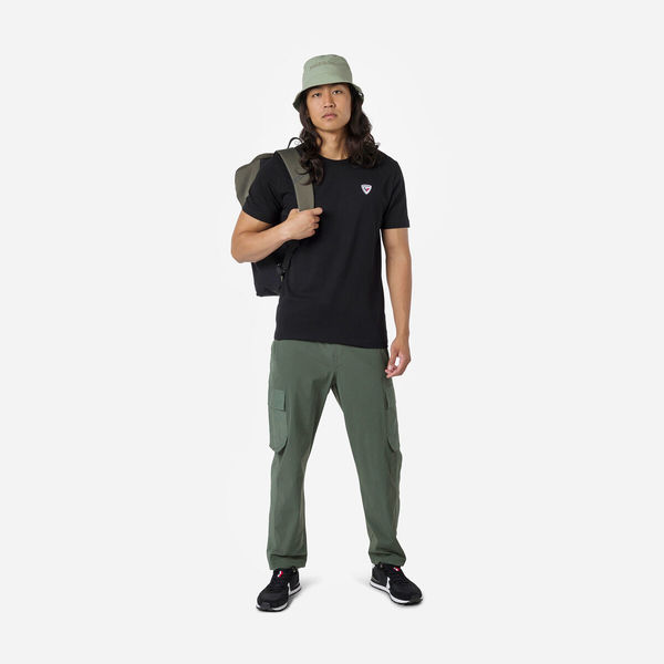 Pánské triko Rossignol Logo Plain Tee Black RLKMY02-200 25/26