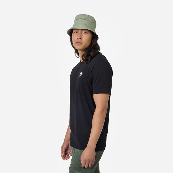 Pánské triko Rossignol Logo Plain Tee Black RLKMY02-200 25/26