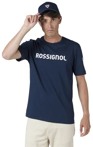 Pánské triko Rossignol Rossi Tee SS Dark Navy RLMMY22-715 25/26