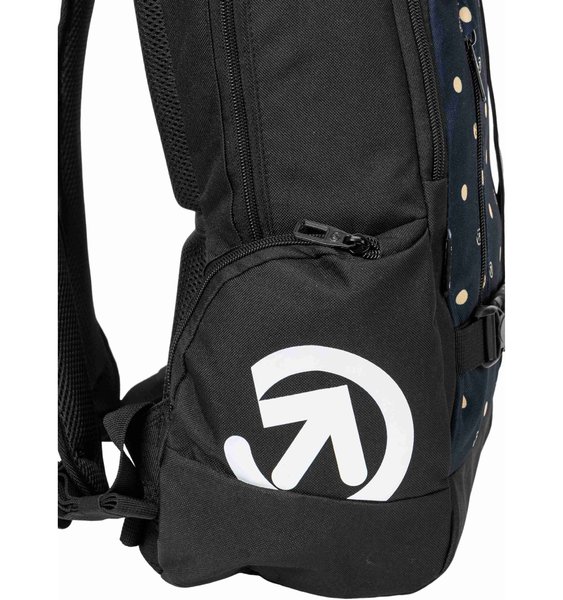 Batoh Meatfly Basejumper Yellow Dots 22 L + penál zdarma 25/26