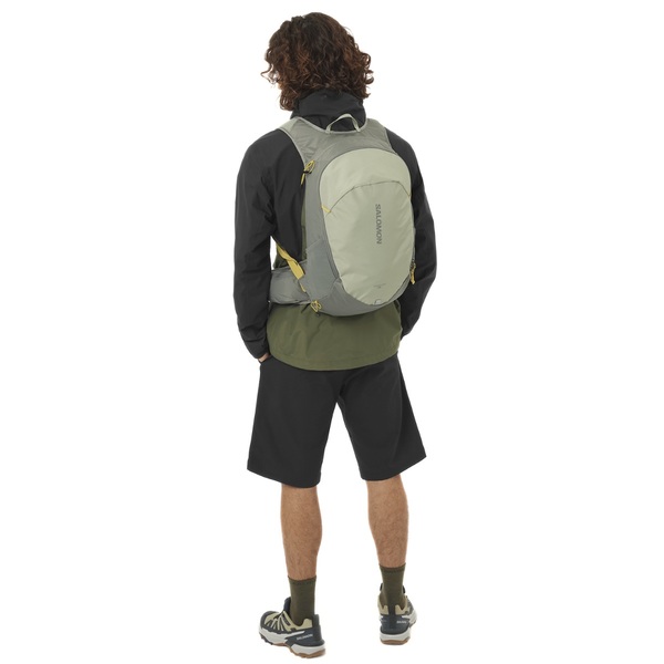 Sportovní batoh Salomon Trailblazer 20 LC2462800 Sedona Sage/Seagrass/Cress Green 25/26