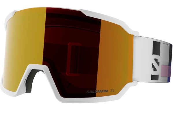 Brýle Salomon S/VIEW 3 ML White Addikt/Mid Red L47920700 25/26