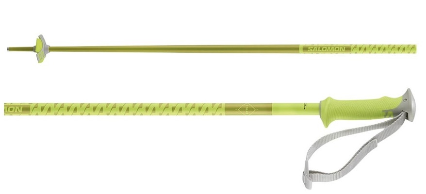 Sjezdové hole Salomon Polar Neon Yellow L47631000 25/26