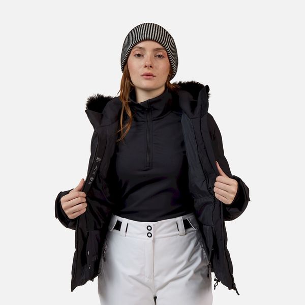Dámská bunda Rossignol Staci Insulated Ski Jacket Women's Black RLOWJ02-200 25/26