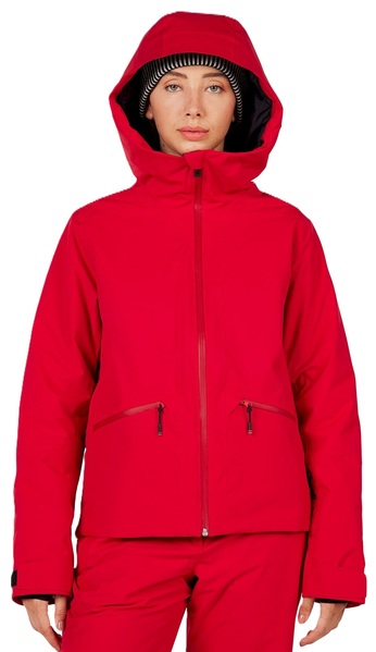 Dámská bunda Rossignol Rochrun Insulated Ski Jacket Women's Ruby Red RLOWJ43-35M 25/26
