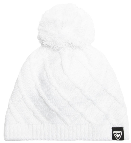 Dětská/juniorská čepice Rossignol Junior´s Luna Beanie White RLNYH06-100 25/26