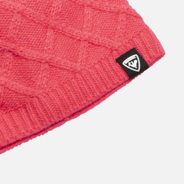 Dětská/juniorská čepice Rossignol Junior´s Luna Beanie Tea Rose RLNYH06-35N 25/26